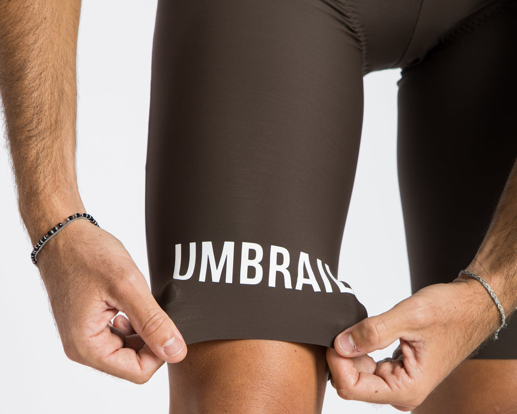 Umbrail Tonti sykkelshorts - Brun - Unisex