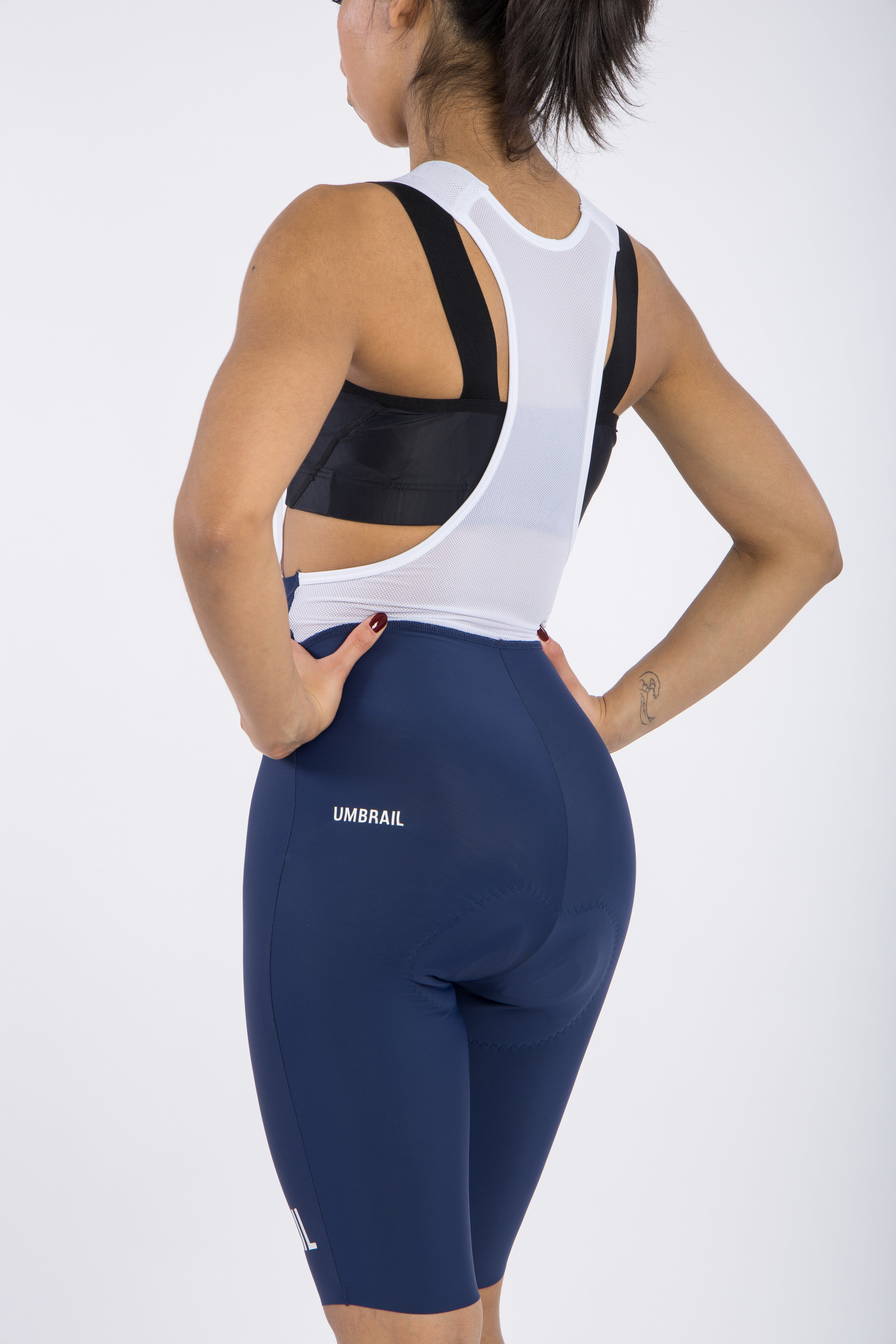 Umbrail Tonti sykkelshorts - Mørkblå - Unisex