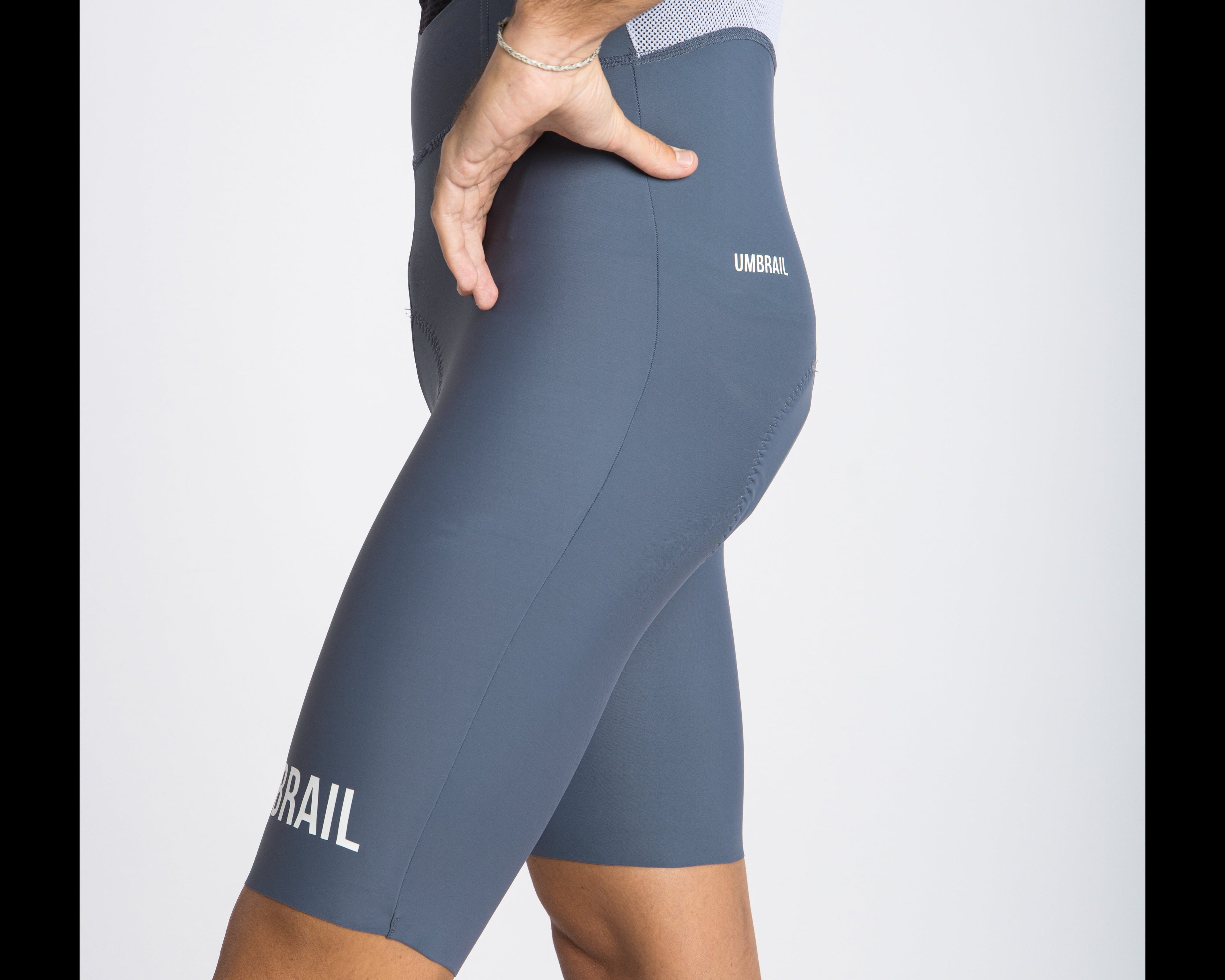 Umbrail Tonti sykkelshorts - Grå - Unisex