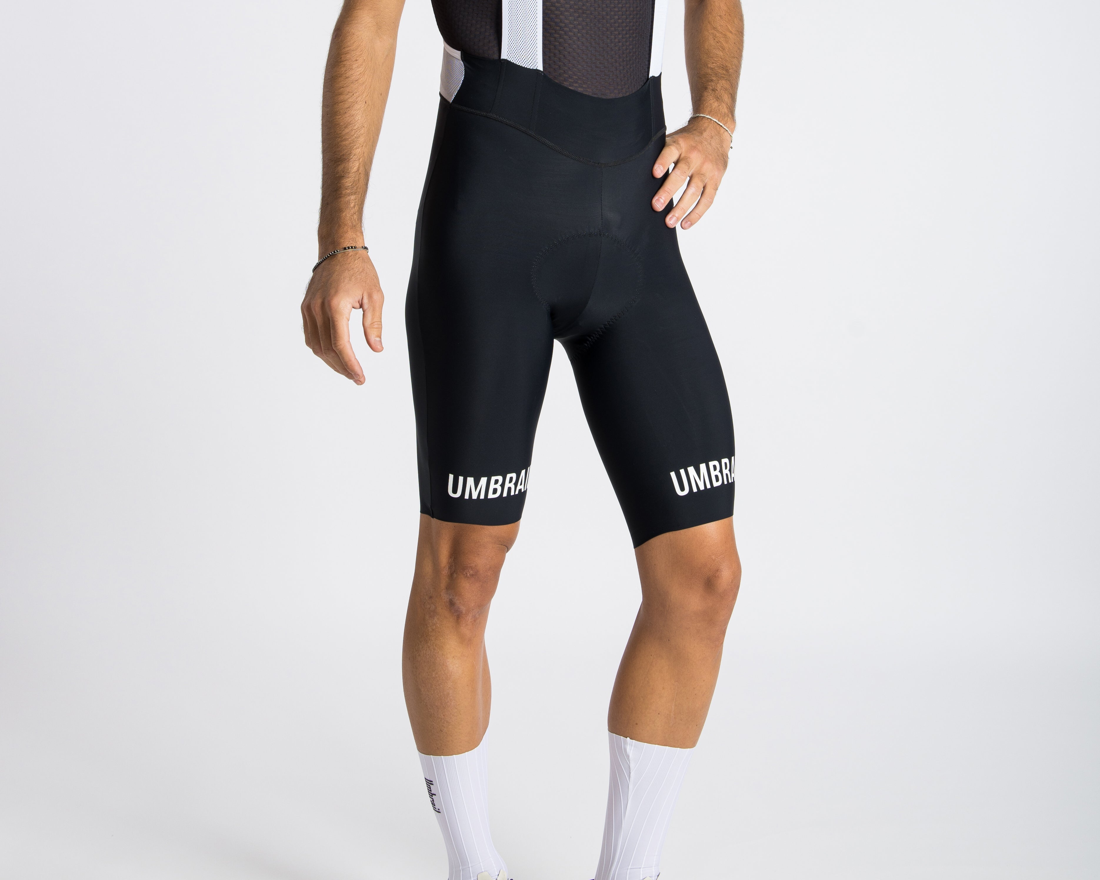 Umbrail Tonti sykkelshorts - Sort - Unisex